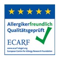 ECARF - Allergikerfreundlich Qualitätsgeprüft